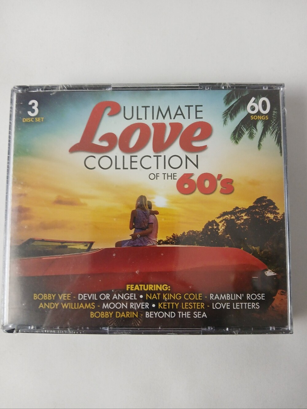 New 3 Disc CD Ultimate Love Collection Of The 60's Set